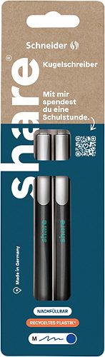 Produktbild von share, Share Kugelschreiber 2er blau