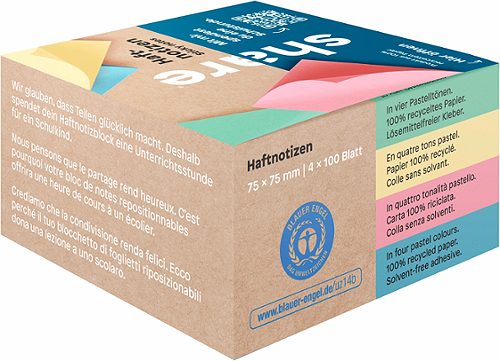 Produktbild von share, Share Haftnotizblock 4x100