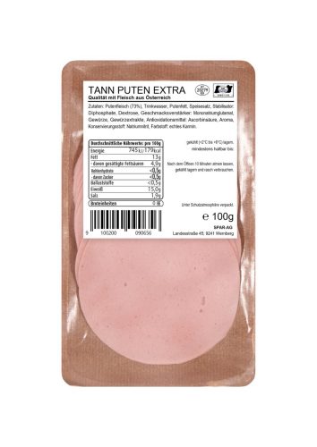 Produktbild von TANN, Puten Extrawurst