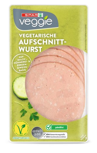 Produktbild von SPAR Veggie, vegetarische Aufschnittwurst