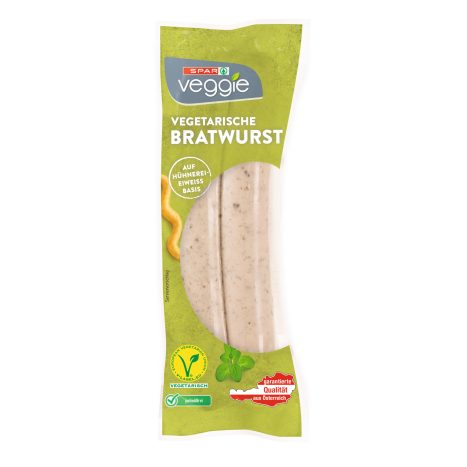 SPAR Veggie vegetarische Bratwurst 2 Stück