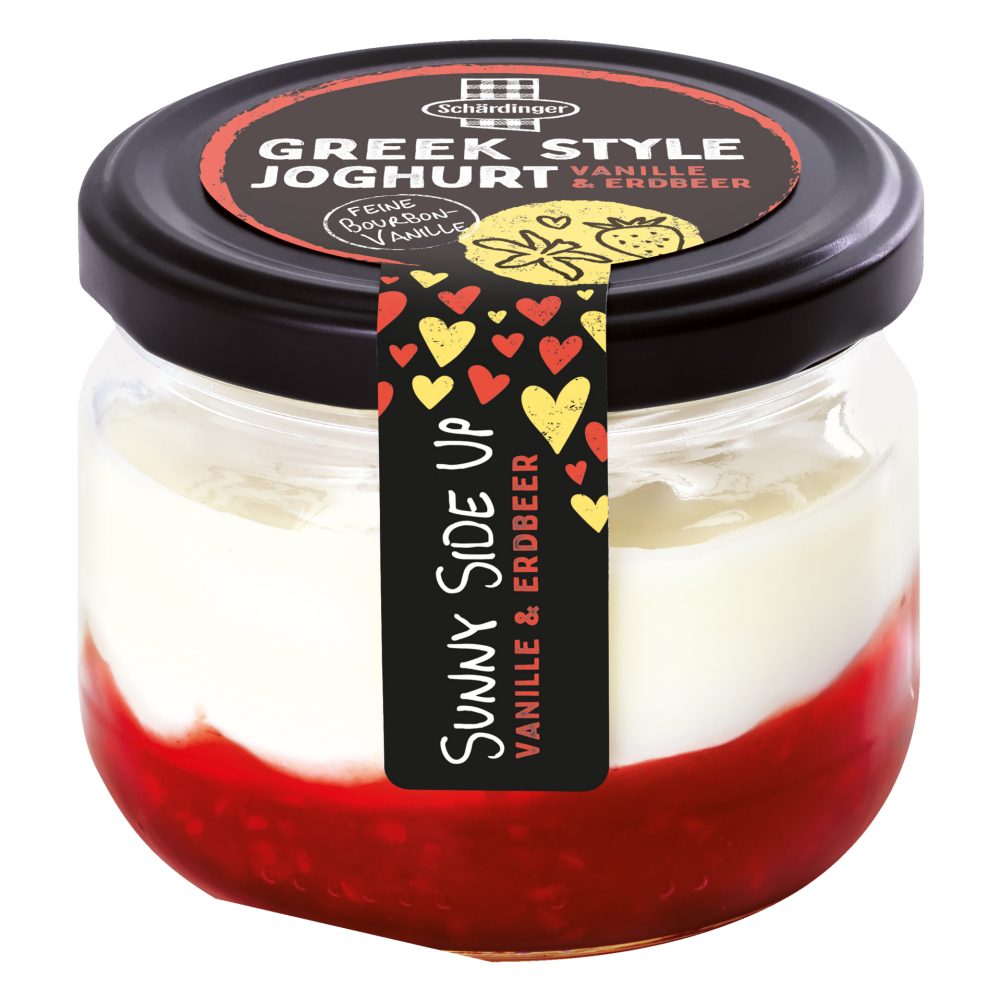 Schärdinger Greek Style Joghurt Vanille &amp; Erdbeer 200 G online kaufen ...
