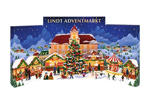 Produktbild von Lindt, Adventkalender Adventmarkt