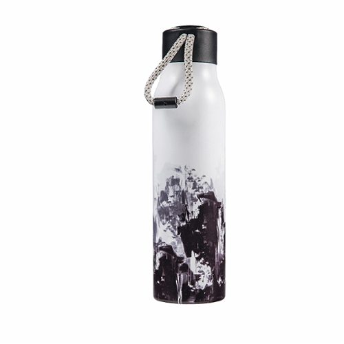 Produktbild von SIMPEX COLOR, Thermosflasche schwarz/weiß Küche & Tisch
