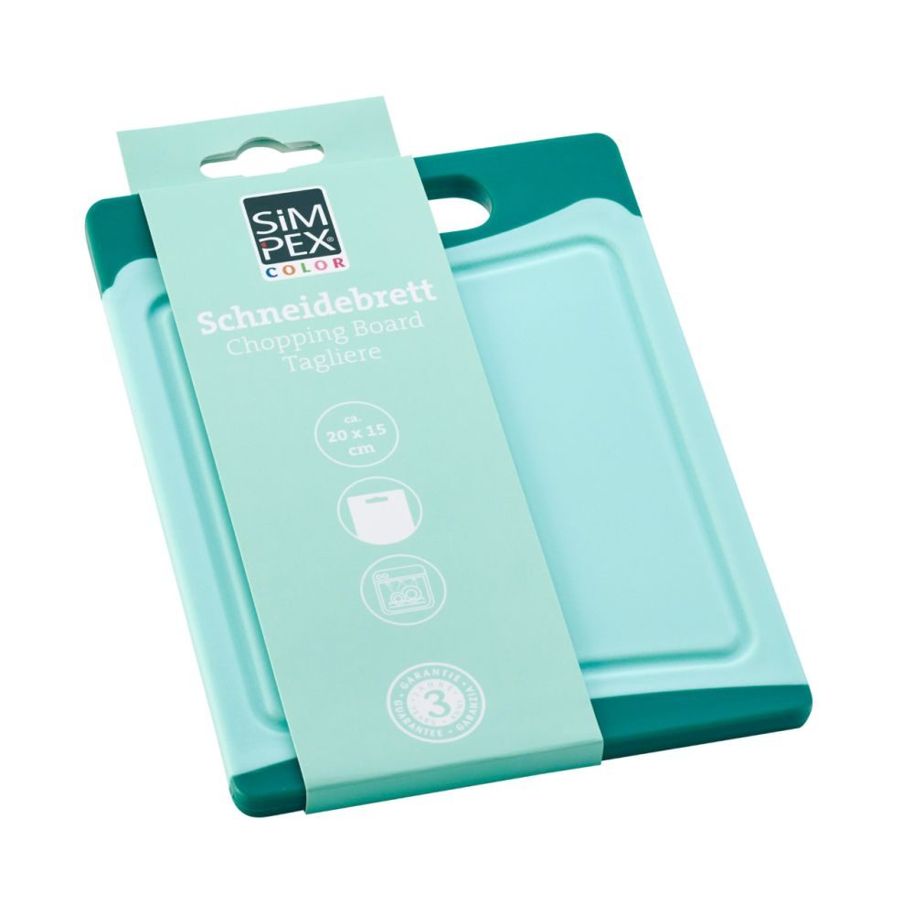 SIMPEX Color Schneidbrett mint 20x15x0,8cm online kaufen | INTERSPAR