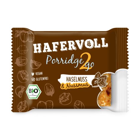 HafervollBioPor2go Haseln. 55g  GVE 13