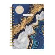 Notizblock Marble blue
