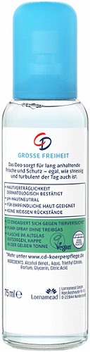 Produktbild von CD, Deo-Zerstäuber Große Freiheit 75ml