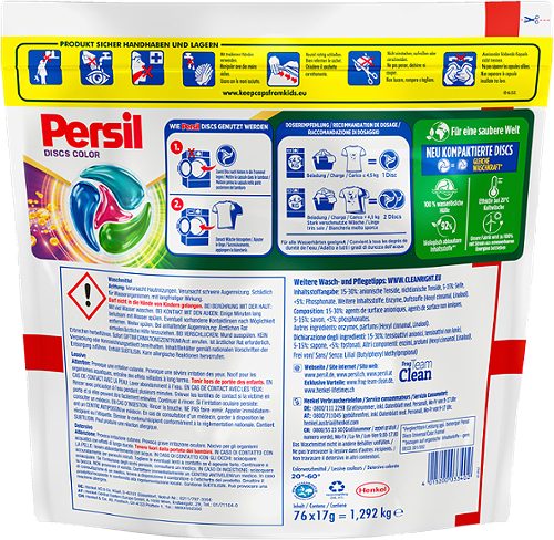 Produktbild von Persil, 4in1 Discs Color 76WG