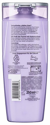 Produktbild von L'OREAL Elvital, Feuchtigkeits-Shampoo Hydra [Hyaluronic] 250ml