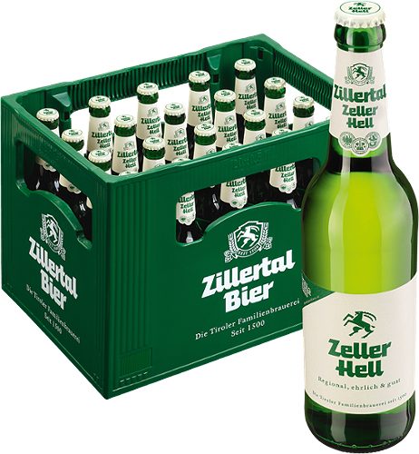 Produktbild von Zillertal Bier, Zeller Hell
