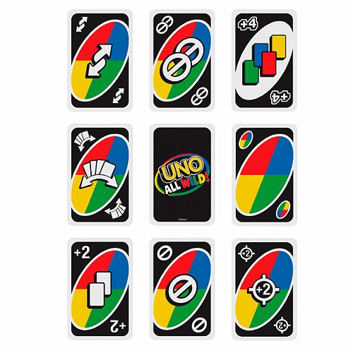 Produktbild von Mattel Games, UNO All Wiild