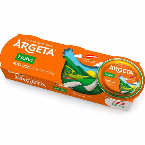 Produktbild von Argeta, Huhn 3 x 95g