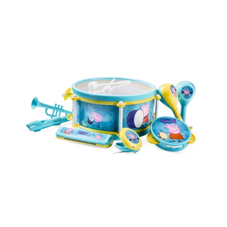 Lexibook Peppa Pig Musikset mit 7 Instrumenten