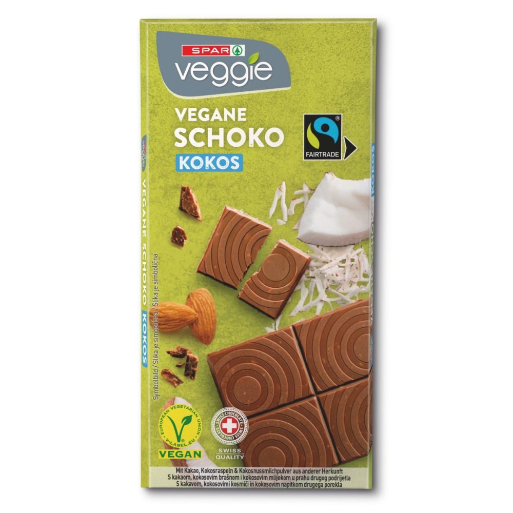 SPAR Veggie vegane Schoko Kokos 75 G online kaufen | INTERSPAR