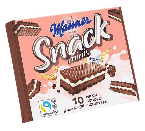 Produktbild von Manner, Snack Minis Schoko