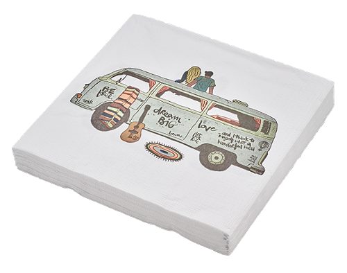 Produktbild von PPD, Servietten 33x33cm Freiheit 20 Stück