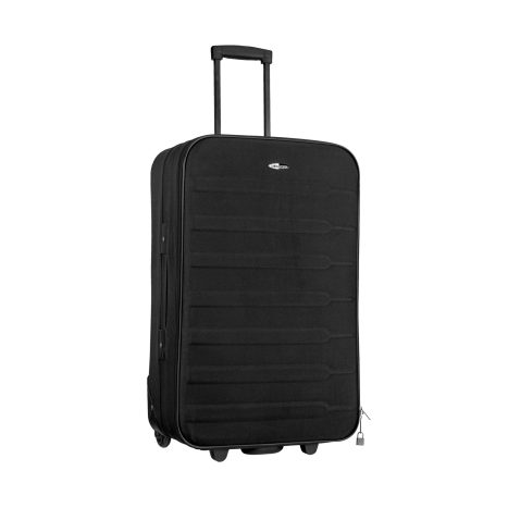  New York Comfort Poly Trolley Schwarz 59cm