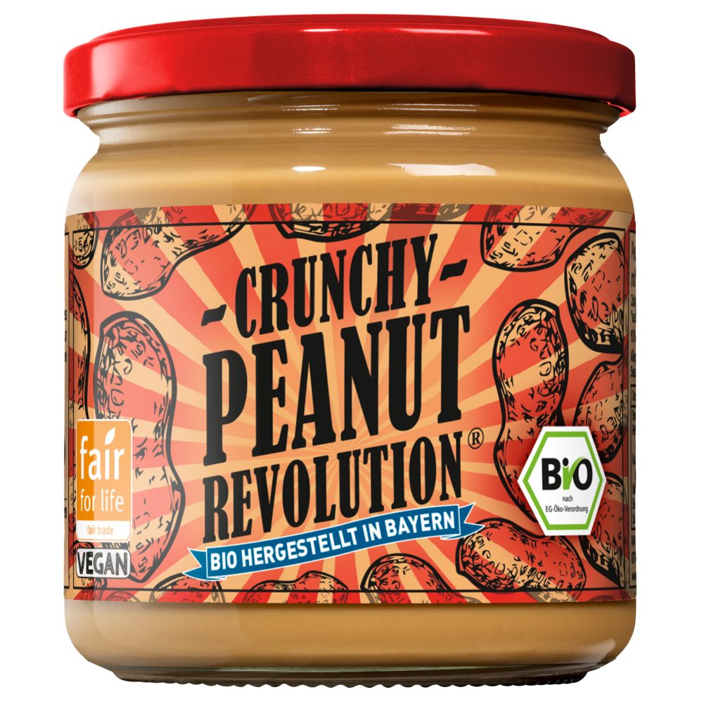 Peanut Revolut.BioCrunchy 375g  GVE 6