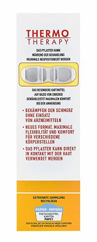 Produktbild von Thermo Therapy, Selbsterwärmende Pflaster Schulter- und Rückenschmerzen 3 Stück