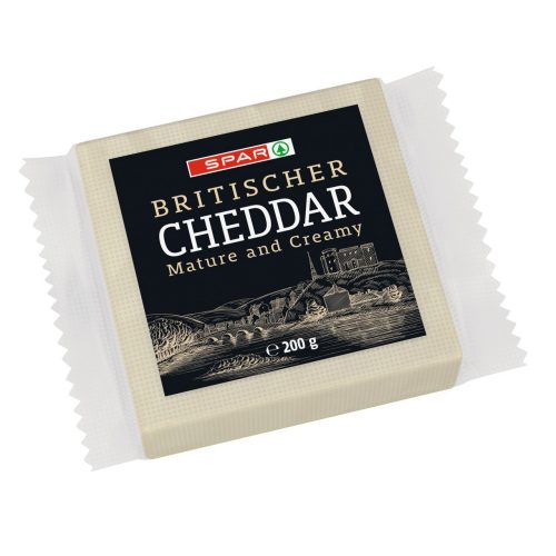 Produktbild von SPAR, Britischer Cheddar weiß