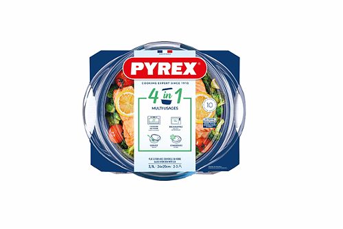 Produktbild von Pyrex, Kasserolle mit Deckel 2,1 Liter rund