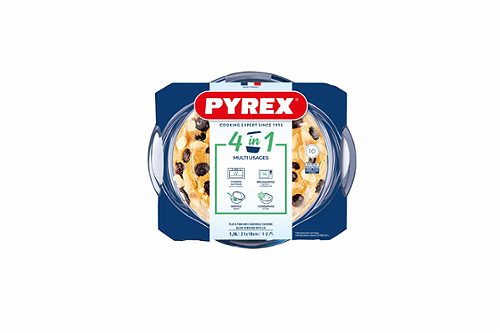 Produktbild von Pyrex, Kasserolle mit Deckel 1,4 Liter rund