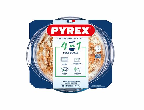 Produktbild von Pyrex, Kasserolle mit Deckel 3 Liter rund
