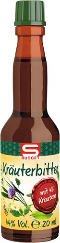 Produktbild von S-BUDGET, Kräuterbitter 4x20ml