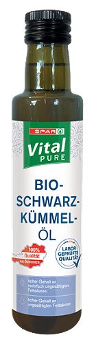 Produktbild von SPAR Vital PURE, Bio-Schwarzkümmelöl