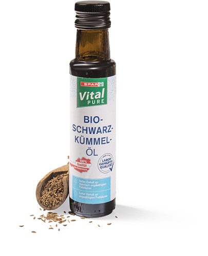 Produktbild von SPAR Vital PURE, Bio-Schwarzkümmelöl