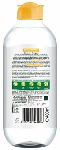 Produktbild von Garnier SkinActive, Mizellen Reinigungswasser mit Vitamin C* 400ml