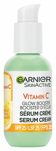 Produktbild von Garnier SkinActive, 2in1 Glow Booster Serum Crème mit Vitamin C* / LSF25 50ml