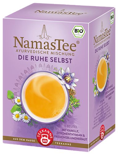 Produktbild von Teekanne, Bio-Kräuterteemischung Die Ruhe selbst 15 Teebeutel