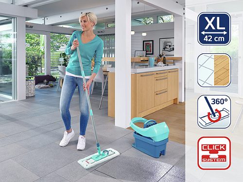 Produktbild von Leifheit, Bodenwischer Profi XL Micro Duo