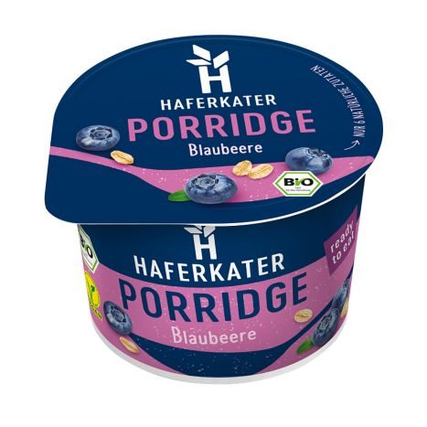 Haferkater Porridge Blaubeere