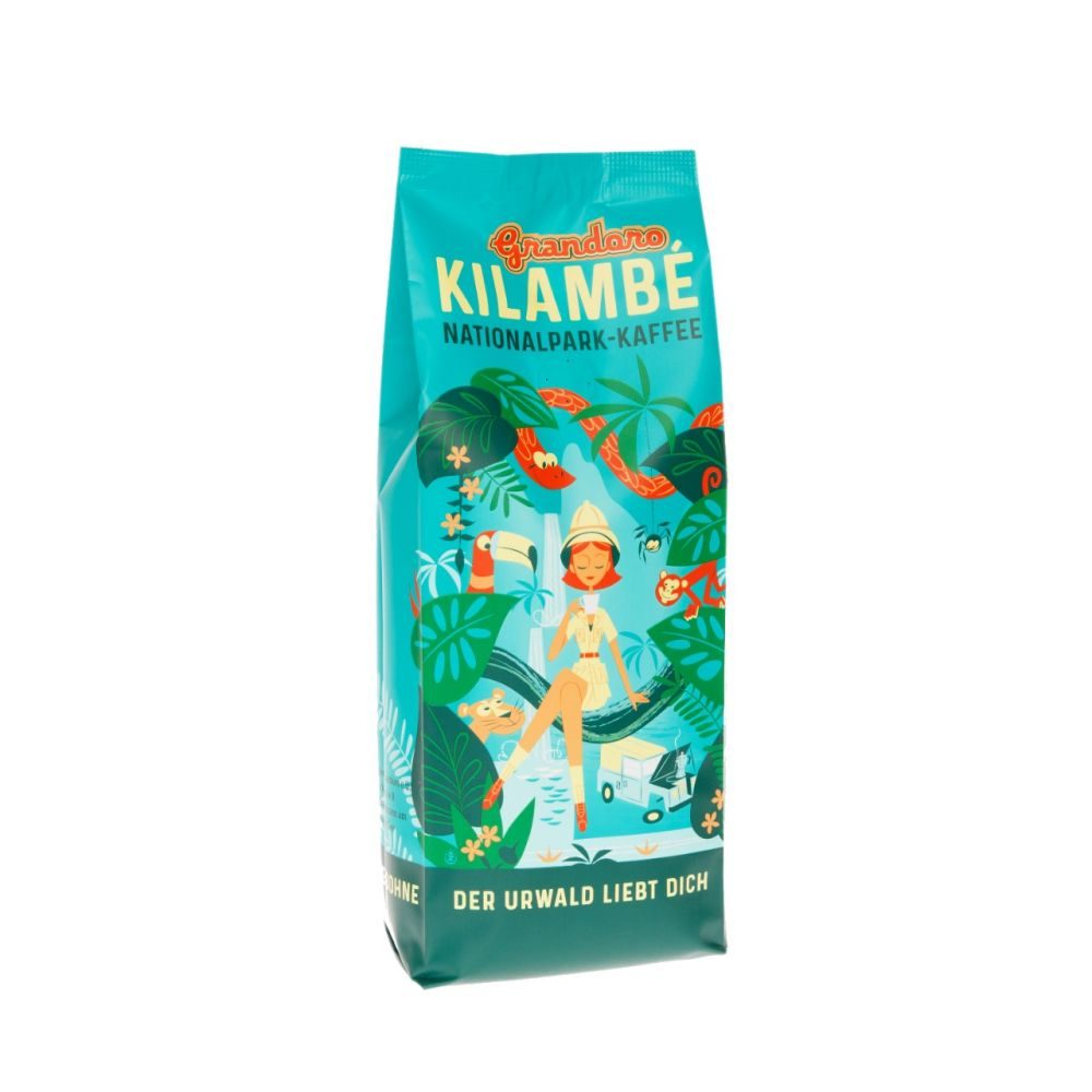 Grandoro Kilambé BioNationalpark Kaffee Ganze Bohne 500 G online