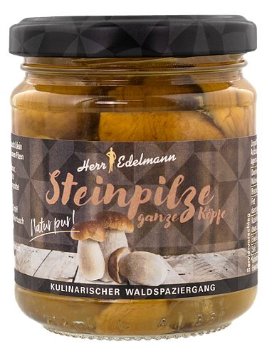 Produktbild von Herr Edelmann, Steinpilze ganze Köpfe