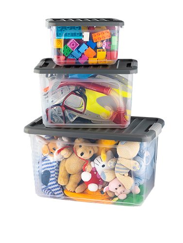 Produktbild von SIMPEX BASIC, Aufbewahrungsboxen 3er Set