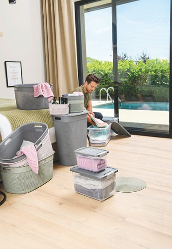 Produktbild von SIMPEX BASIC, Aufbewahrungsbox 30L grau