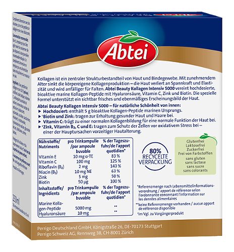 Produktbild von Abtei, Beauty Kollagen Intensiv 5000 10x25ml