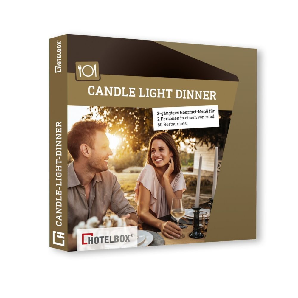 Hotelbox Gutscheinbox Box Candle Light Dinner 89 € online kaufen ...