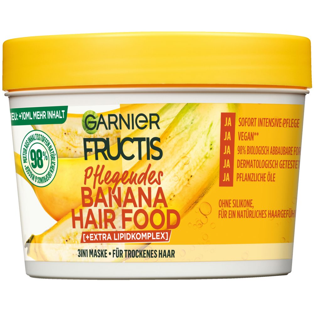 Garnier Fructis 3in1 Maske Banana Hair Food 400ml online kaufen INTERSPAR