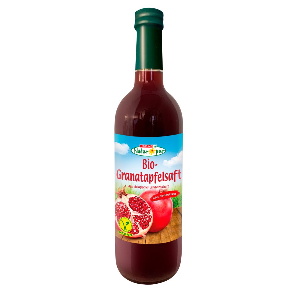 SPAR Natur*pur Bio-Granatapfelsaft 0,75 L online kaufen | INTERSPAR