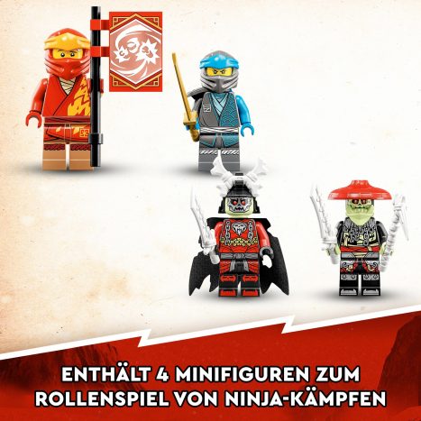 LEGO NINJAGO 71783 Kais Mech-Bike EVO, Ninja Motorrad Spielzeug' kaufen -  Spielwaren
