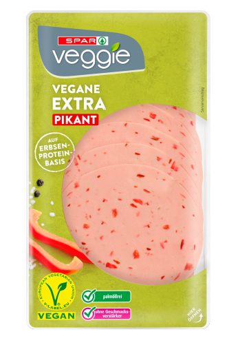 Produktbild von SPAR Veggie, vegane Extra Pikant