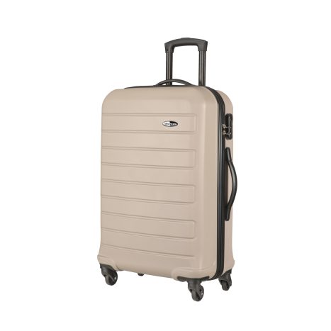 New York Professionell ABS Trolley Beige 68cm