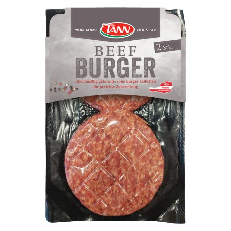 TANN Beef-Burger per Packung
