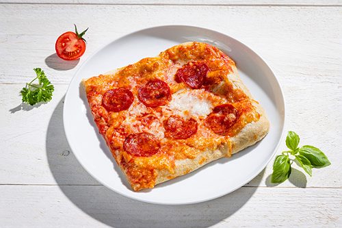 Produktbild von Menchetti, Focaccia Margherita Salami