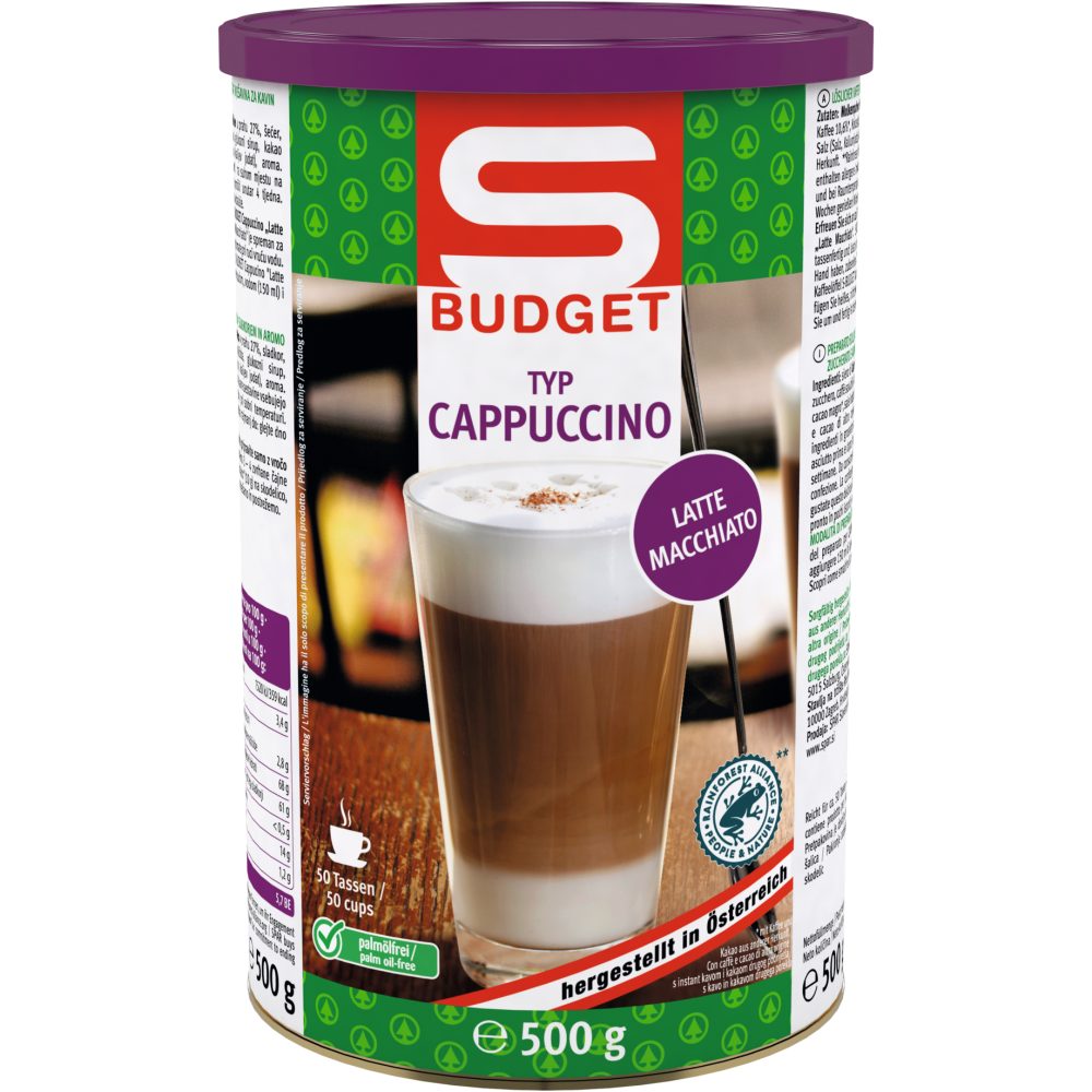 SBUDGET Typ Cappuccino Latte Macchiato 500 G online kaufen INTERSPAR